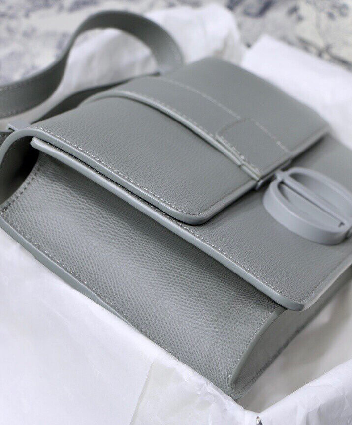 Christian Dior 30 Montaigne Handbag Grey